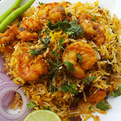 "Prawn Boneless Biryani (Tycoon Restaurant) - Click here to View more details about this Product
